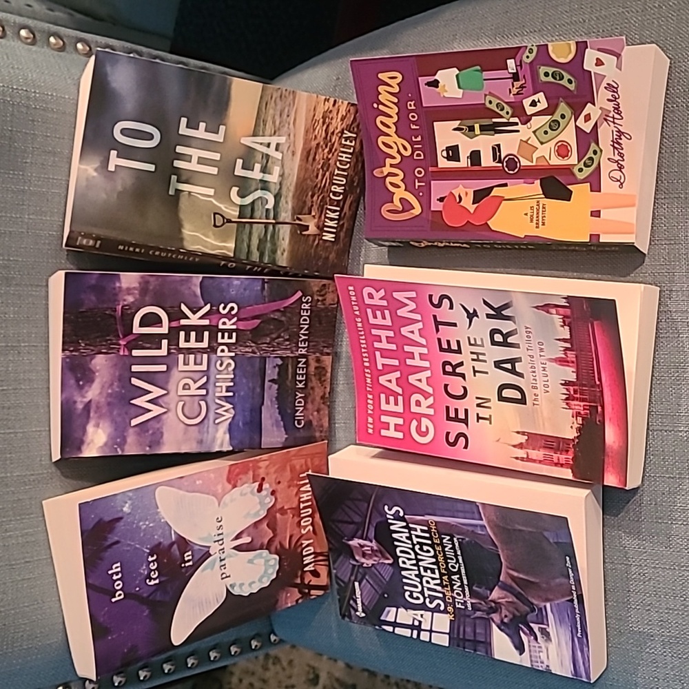 Lot of 6 books, EUC like new